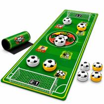 Tapete Futebol Deslizante Infantil com Pontuação Jogo Interativo Educativo e Divertido