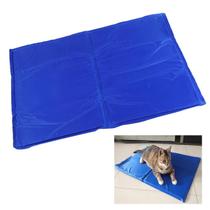 Tapete Gelado Gato Cao Cachorro Pet 50x65cm Refrescante Macio Animal de Estimaçao Confortavel Dia Quente Alta Temperatura Calor Verao Resistente