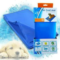 Tapete Gelado Para Cães Cachorros Grande e Médio Porte 90x50cm