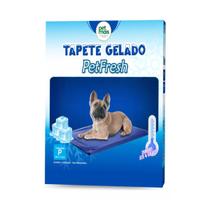 Tapete Gelado Petfresh P Cães E Gatos Verão Azul 45cmx45cm