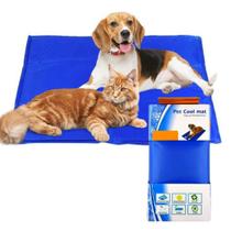 Tapete Gelado Refrescante 40x50cm Cachorro Pet Cama Colchonete