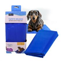 Tapete Gelado Refrescante Pequeno para Pet Cães e Gatos 40x50cm