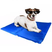 Tapete Gelado Refrescante Pet Cachorro Gato Cao Colchonete Confortavel Marcio Verao Animais Estimaçao Sol Calor Dia Quente
