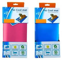 Tapete Gelado Rosa Pet Coll Mat” - P/M/G/GG Azul e Rosa - BravoPet