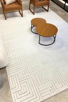 Tapete Genova Off White 2,40X3,00m - Modelo V01