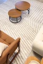 Tapete Genova Off White 2,40X3,00m - Modelo V07