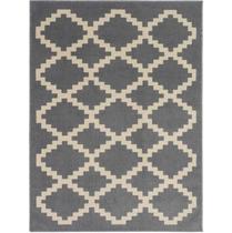 Tapete Geometrico Capri 3071 2,50X3,50M 2.5X3.5M Herat Cinza Tapete Geometrico Capri 3071 2,50X3,50M 2.5X3.5M Herat Cinza