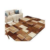 Tapete Geométrico Grande Luxuoso Para Sofá E Mesa De Chá Decoração De Piso Interno E Externo