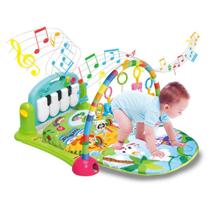 Tapete ginàsio de atividades para bebê piano musical