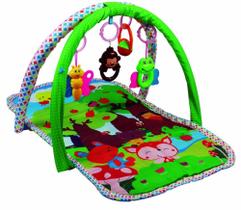 Tapete Ginásio Infantil com Móbile KaBaby Verde