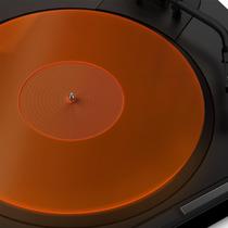 Tapete giratório TAKMORK, prato de toca-discos de acrílico, laranja Tapete giratório TAKMORK, prato de toca-discos de acrílico, laranja
