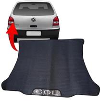 Tapete Gol G3 GIII 00 a 04 Emborrachado Porta Malas Corte Sob Medida Acessório Carro Encaixe Justo