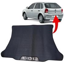 Tapete Gol G4 GIV 05 a 08 Emborrachado Porta Malas Corte Sob Medida Acessório Carro Encaixe Perfeito