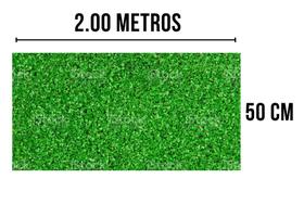 Tapete Grama Sintética 2.00 X 0,50M ( 1 M2 ) Decor Qualyconfort Pronta Entrega