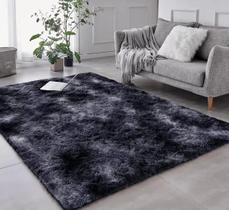Tapete Grande Felpudo Luxo para Sala 3,90x2,80m Macio Peludo Decoração Moderna
