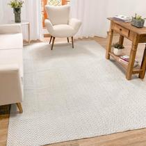 Tapete Grande para Sala e Quarto Rústico 2,00 x 3,00m Chevron Cru Cinza Neutro Decoração Rústica Minimalista com Antiderrapante Tapete Grande para Sala e Quarto Rústico 2,00 x 3,00m Chevron Cru Cinza Neutro Decoração Rústica Minimalista com Antiderrapante