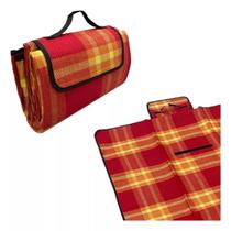 Tapete Grande Piquinique Praia Toalha Impermeável 130x170cm