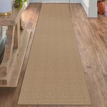 Tapete Hallway Runner KOZYFLY Boho 90x240cm lavável com suporte de borracha
