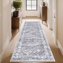 Tapete Hallway Runner Vaukki Soft Low Pile Laundry, antiderrapante, 2 x 6 pés Tapete Hallway Runner Vaukki Soft Low Pile Laundry, antiderrapante, 2 x 6 pés