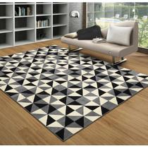 Tapete Herat 90/19 Cinza 2,00x2,50m São Carlos Ladrilho