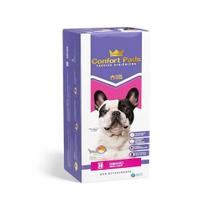 Tapete Higienico 30 Unidades Para Cachorro Confort Pads 80x60cm Tecnologia Extra Gel Fita Adesiva