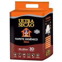 Tapete Higiênico 80x60 Ultra Secão Carvão Ativado para Cães e Gatos Pets Grande - 30 unidades - Great Pets