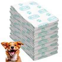 Tapete Higienico Blue Com 30 unidade 80x60 Super Premium Para Cães e Gato segunda linha Super Secao