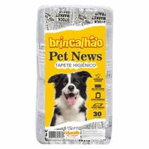 Tapete Higiênico Brincalhão Pet News c/30 unidades