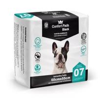 Tapete Higiênico Cães ConfortPad Black Anti Odor 60x55cm 7un