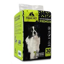 Tapete Higiênico Carvão Ativado Slim 30 Unid 80X60 Prime