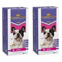 Tapete Higiênico Confort Pads 80x60cm 2 Pacotes 60 Unidades