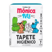 Tapete Higiênico Descartável Cães 60X80 Turma Da Mônica 7Un