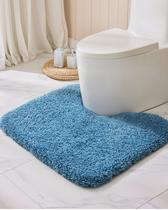 Tapete higiênico Disolla Blue, antiderrapante, fofo, lavável, 56x61cm Tapete higiênico Disolla Blue, antiderrapante, fofo, lavável, 56x61cm