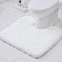 Tapete higiênico Disolla Branco Antiderrapante Fofo Lavável 56x61cm Tapete higiênico Disolla Branco Antiderrapante Fofo Lavável 56x61cm