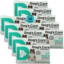 Tapete higiênico dogs care eco high premium 7 un 82x60 cm kit com 10 Tapete higiênico dogs care eco high premium 7 un 82x60 cm kit com 10