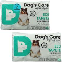 Tapete higiênico dogs care eco high premium 7 un 82x60 cm kit com 2 Tapete higiênico dogs care eco high premium 7 un 82x60 cm kit com 2