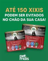 Tapete Higienico Educador de Pets Slim Pads King Petmais 80x60 Ultra Absorção Branco Tapete Higienico Educador de Pets Slim Pads King Petmais 80x60 Ultra Absorção Branco