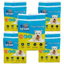 Tapete higienico fralda pet absorvente kit com 5un - SAVANA - Savana Pet
