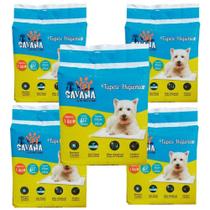 Tapete higienico fralda pet absorvente kit com 5un - SAVANA Tapete higienico fralda pet absorvente kit com 5un - SAVANA