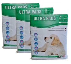 Tapete Higiênico Grande para Cães Ultra Pads 80x60 kit 90un
