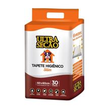 Tapete Higienico Great Pets Ultra Secão Slim 60x60cm 30Un