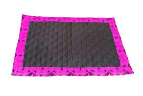 Tapete Higiênico Impermeavel Médio Simples Preto Pink - ComfortPet