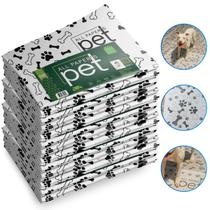 Tapete Higiênico Jornal Pet Atóxico E Biodegradável Pacote Com 240 Unidades