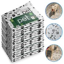 Tapete Higiênico Jornal Pet Atóxico e Biodegradável Pacote Com 240 Unidades