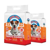 Tapete Higiênico Jovipet 50x60cm 30 Unidades Neutro Alta Absorção Branco Tapete Higiênico Jovipet 50x60cm 30 Unidades Neutro Alta Absorção Branco