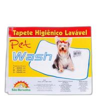 Tapete Higiênico Lavável Azul Tamanho M 80x60 cm