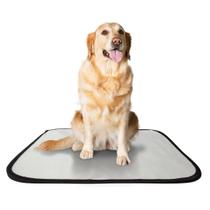 tapete higiênico lavável para cães, GG, tam. 100 x 90 cm, 01 UN. reutilizável para grandes cachorros, não vaza xixi