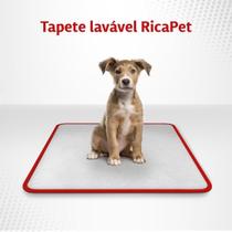 Tapete Higiênico Lavável Para Cães - P - 2 Uni - Vermelho