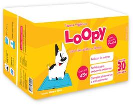 Tapete Higiênico Loopy com 30 Unidades 80x60cm