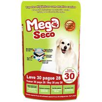 Tapete Higiênico Mega Seco 30 Unidades 60x65cm